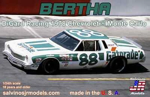 Bertha 88 Gatorade 1978 Monte Carlo DiGard Waltrip Stock Car 1:25 model car kit - Picture 1 of 1