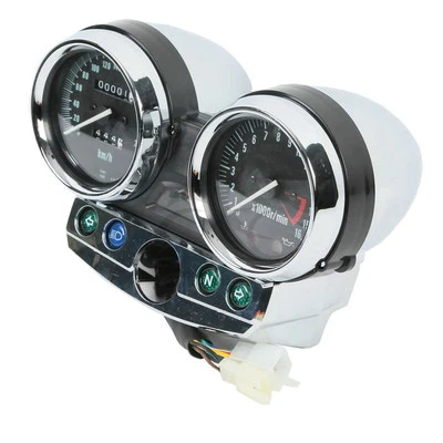 Chrome Speedometer Gauge Tachometer Fit For Kawasaki ZRX1200 ZRX 1200 2001-2008 - Image 1 of 4