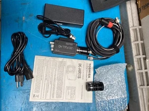 Toshiba IK-HR1S Miniature HD Camera, SDI Output with extra lens fujinon tf4da-8 - Picture 1 of 9