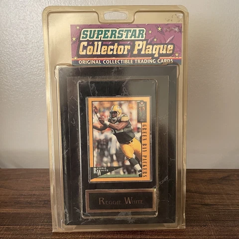 NFL Green Bay Packers Reggie White Football Superstar Collector Plaque Cover