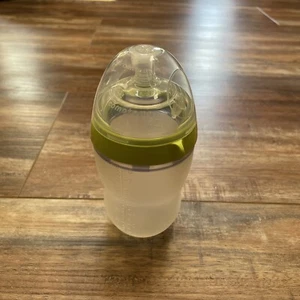 Comotomo Baby Bottle Green 8 Ounce - Picture 1 of 3
