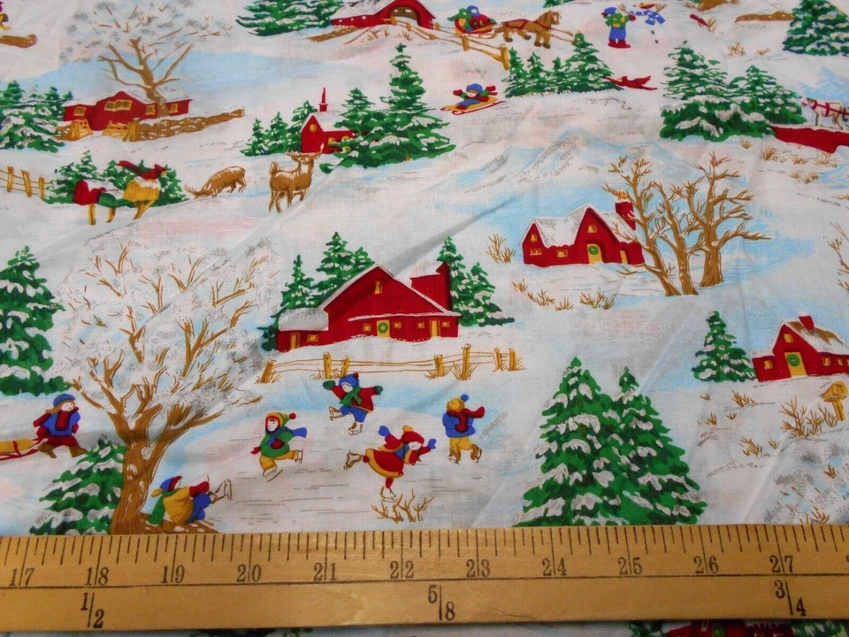 26" Winter Wonderland Fabric - Image 1 of 1