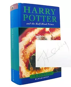 J. K. Rowling HARRY POTTER AND THE HALF-BLOOD PRINCE Signed 1st UK Edition - Picture 1 of 7