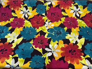 Robert Allen Lush Floral Berry Drapery Upholstery Fabric By the yard - Picture 1 of 8