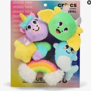 Charms per scarpe Magic Plush Friends - confezione da 5 nuovi con etichetta - Foto 1 di 5