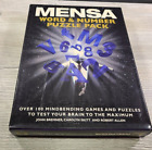 Mensa Word & Number Puzzle Pack Mind Games and Puzzles, Brain Teasers