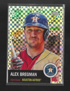 ALEX BREGMAN 2022 Topps Chrome Platinum #361 X-FRACTOR REFRACTOR - Imagen 1 de 2