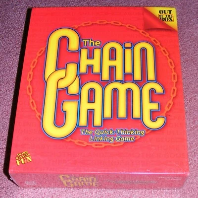 THE CHAIN GAME - NEW - STILL SEALED - FAMILY GAME - Image 1 of 2