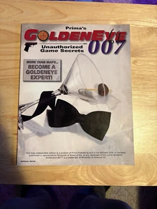 Goldeneye 007 Nintendo N64 Strategy Guide Prima Unauthorized - Picture 1 of 2