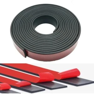 Adhesive Rubber Strips with Adhesive Backing Self Stick Neoprene Solid Rubber... - Foto 1 di 14
