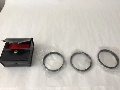 One Set of 3 Vivatar 52mm Screw on Close Up lenses No.1,No.2 No.4 Coated (G2-5) - Image 1 of 4