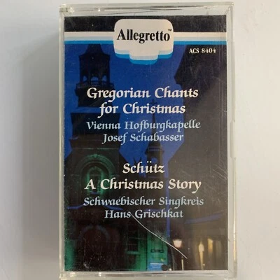 Gregorian Chants Schutz Christmas Story (Cassette) - Image 1 of 2