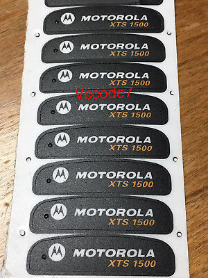 Motorola XTS1500 Name Plate Label • 7$