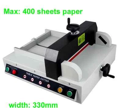 Heavy Duty A4 Size Desktop Automatic Electronic Paper Cutter Stack Paper Cutter - Image 1 of 2