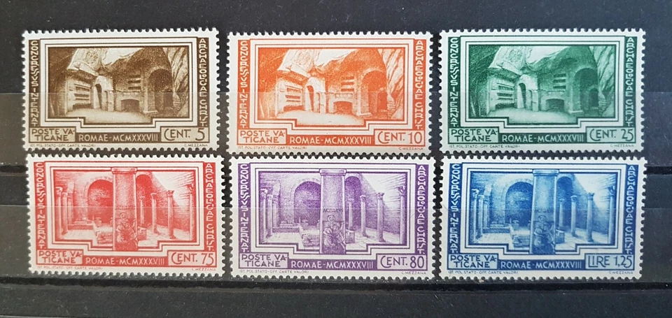 VATICAN  #55-60  MINT NH   (VA2108022) - Image 1 of 1