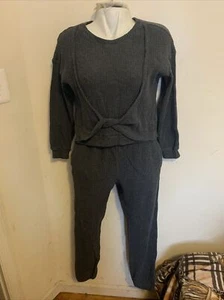 Habitual Kid 16 Years Girl’s Waffle Knit Top & Joggers Set With Knot Front Top  - Picture 1 of 11
