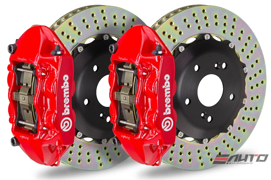 Disco de taladro Brembo delantero GT BBK 4 pistones rojo 328x28 para Miata MX-5 MX5 16-17 Foto 1 de 1