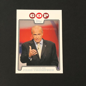 2008 Topps Campaign 2008 Fred Thompson  Republican
