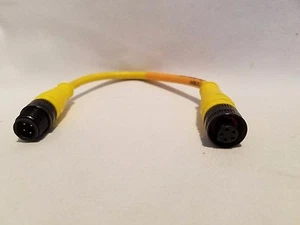 ifm Efector E18247 Connector Cable Cordset 250V Male Female Brad Harrison - Picture 1 of 2