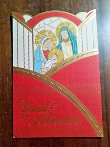 Christmas VIDA Card *Spanish Language* Amor Esposa Esposo Navidad Hallmark - Picture 1 of 6