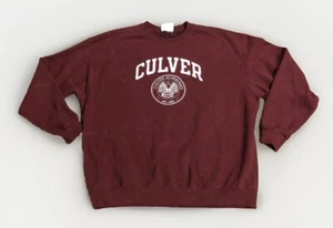 VTG Culver Academies Naval School Size 3XL Crewneck Sweatshirt Military A1 - Imagen 1 de 11