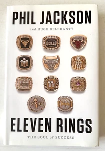 Brand New Phil Jackson Signed Book: Eleven Rings - 1st Edition & Print - Bild 1 von 13