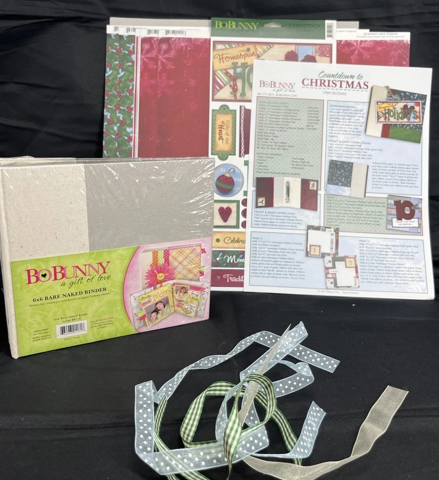 Libro de cuenta regresiva para vacaciones de Navidad de Bo Bunny Foto 1 de 4