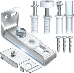 Bifold Door Hardware Repair Kit - 1 Pack Bi-fold Sliding 1 Pack, Sliver - Picture 1 of 6