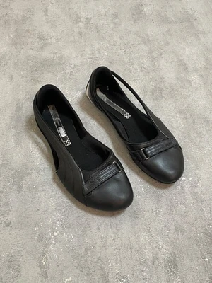 Puma Arcive 2000 Y2K Cuero Negro Ballet Pisos EU 40 US 9 UK 6.5 Foto 1 de 4