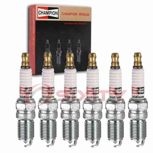 6 pc Champion Iridium Spark Plugs for 2001-2005 Ford Explorer Sport Trac fu - Picture 1 of 5