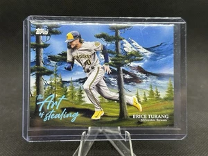 Bob Ross: The Joy of Baseball 2025 #AOS-8 Brice Turang The Art of Stealing - Imagen 1 de 2