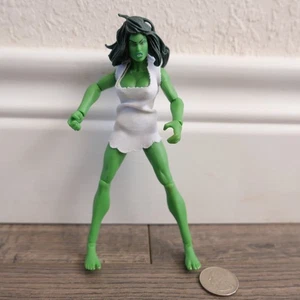 Hasbro Marvel Legends Fin Fang Foom Series She-Hulk 6" Actionfigur 2008 - Bild 1 von 2