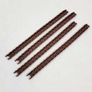80 LEGO Technic Small Reddish Brown Chain Links Parts Lot 3711 Full Set for 7670 - Picture 1 of 6