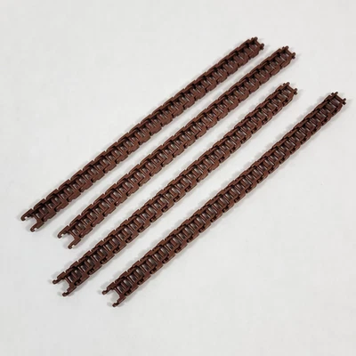 80 LEGO Technic Small Reddish Brown Chain Links Parts Lot 3711 Full Set for 7670 - Image 1 of 4