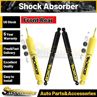 Monroe 4pcs Front Rear Shock Absorber Fits 1992-1994 1995 1996 Ford F-250 4.9L - Image 1 of 4