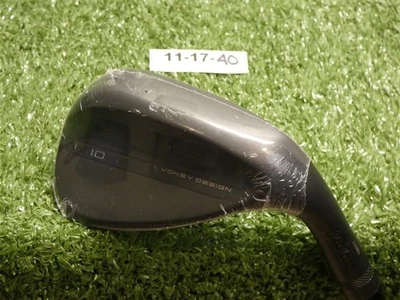 Titleist Vokey SM10 Jet Black 56* 10* Sand Wedge S Grind DG Steel New - Image 1 of 4