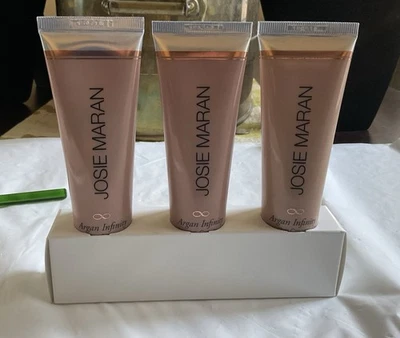 Josie Maran 3 x Argan Infinity Cream Intensive Creamy Oil 2.2 oz/65ml New,Sealed - Image 1 of 3