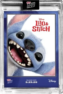 Tarjeta Lilo & Stitch 2025 Disney Topps NOW en stock - Imagen 1 de 1