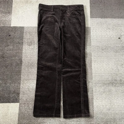 Calvin Klein Womens Size 6 Brown Corduroy Bootcut Pants Actual (30X29) Mid Rise - Image 1 of 4