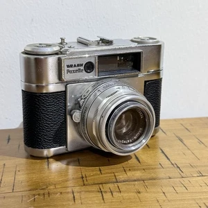 Braun Paxette Super 2B 35 mm fotocamera a telemetro obiettivo stabile Kata 45 mm f2,8 vintage - Foto 1 di 7