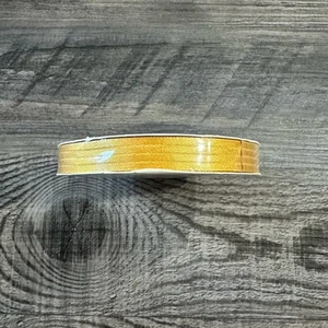 NEW Stampin' Up! Stitched Satin Ribbon in Hello Honey | 3/8" width x 10 yards - Picture 1 of 3