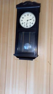 Reloj antiguo retro raro montado en la pared - Imagen 1 de 1