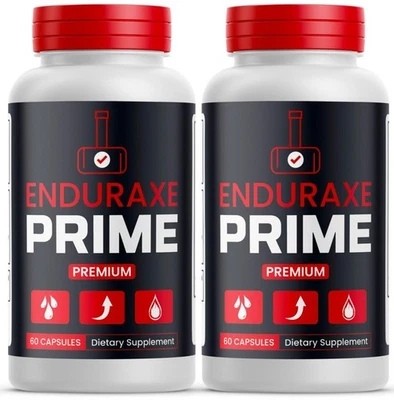 Enduraxe Prime Pills, Endurox Prime Pills for men ED (2Bottle, 120 Capsules) - Image 1 of 4