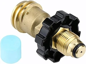 GASLAND UNIVERSAL PROPANE GAS ADAPTER POL TO QCC1 WRENCH TO HAND TIGHTEN OLD TO - Picture 1 of 7