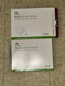Mepilex Border Sacrum Foam Dressing - 8.7x9.8 inch - 20 Count NEW - Picture 1 of 2