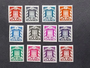 Timbre service Colonies françaises Sarre série N° 27 à 38 neuf * C: 114 € - Imagen 1 de 2