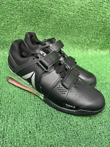 Scarpe sneakers Reebok Legacy Lifter nere argento sollevamento pesi uomo us taglia 9 - Foto 1 di 18