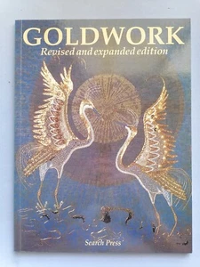 GOLDWORK, Embroidering c̄ Metal Thread, History&Instructions - 48page craft book - Picture 1 of 12