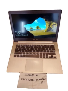 ASUS ZenBook UX31A i7, 13.3", Windows 10 256GB SSD, 4GB 1600MHz DDR3 - Picture 1 of 6