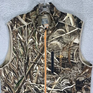 Icebreaker Vest Mens 2XL Brown Realtree Max-5 Camo Merino Wool Blend Hunting - Picture 1 of 8